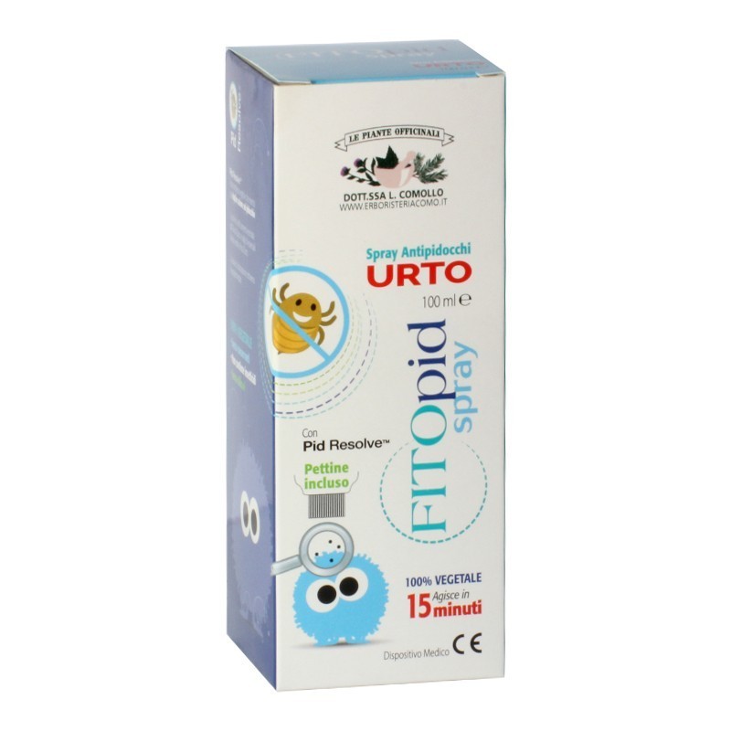 Pidocchi Rimedi Naturali Spray Fitopid Erboristeria Como